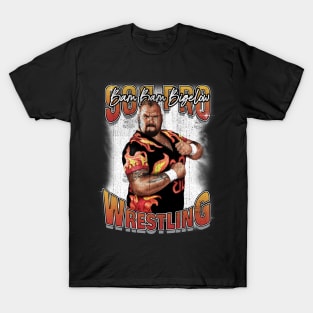 Bootleg Bam bam bigelow 90s pro wrestling T-Shirt